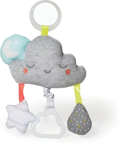 Vista 3 de Skip Hop Juguete para cochecito de bebé, Silver Lining Cloud Jitter, Nube, 0.25 libras