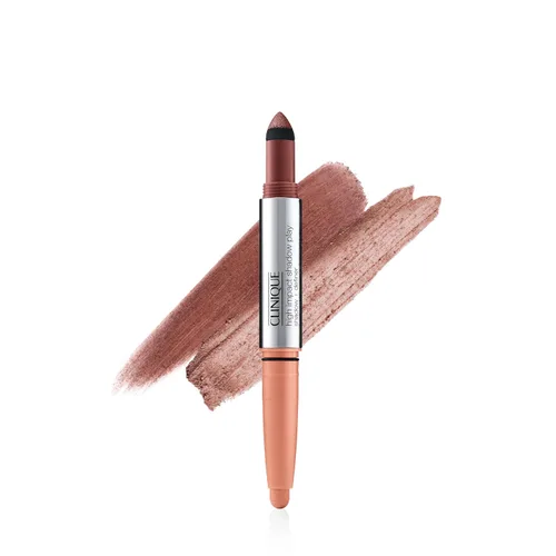 Vista 18 de Clinique High Impact Shadow Play Shadow + Definer Eyeliner + Eyeshadow Crease Proof, Water Resistant + Safe For Sensitive Eyes Miel Negra/Miel
