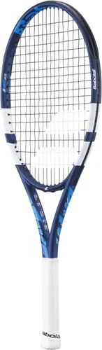 Vista 2 de Babolat, Tennis Racket Drive Junior, One Size, Blue/Red, Graphite and Aluminium Composite Frame, Lightweight 230g, Ideal for Young Players 9-11 Years