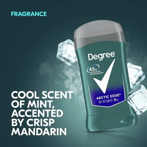 Vista 6 de Degree desodorante fresco de hombre, Arctic Edge 3 oz