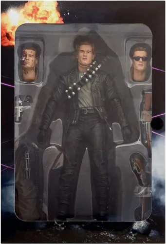 Vista 2 de NECA Terminator-2 Figura de acción Ultimate Terminator de 7 pulgadas