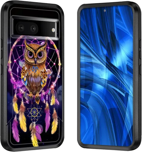 Vista 24 de Funda para Pixel 7A, [probada contra caídas de grado militar] Funda protectora resistente a prueba de golpes para Google Pixel 7A de 6.1 pulgadas
