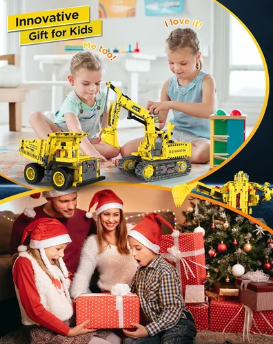 Vista 7 de okk STEM Robot Toys para niños 8-12, kit de juguetes de construcción programables RC 5 en 1 5-in-1 STEM robot kit with APP & remote control, DIY