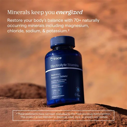 Vista 9 de Trace Minerals Electrolyte Stamina - Suplemento diario de hidratación para el equilibrio de electrolitos - Apoyo energético - Espectro completo