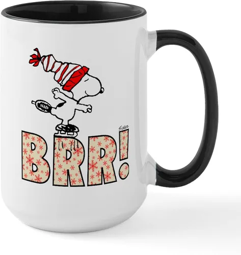 Vista 87 de CafePress SNOOPY Joe Cool - Taza de café de cerámica (15.0 fl oz)