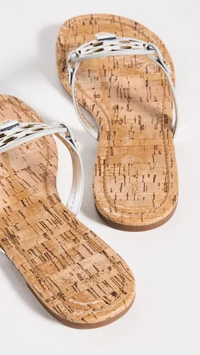 Vista 3 de Tory Burch Sandalias Miller para mujer con remaches + puntada de mano