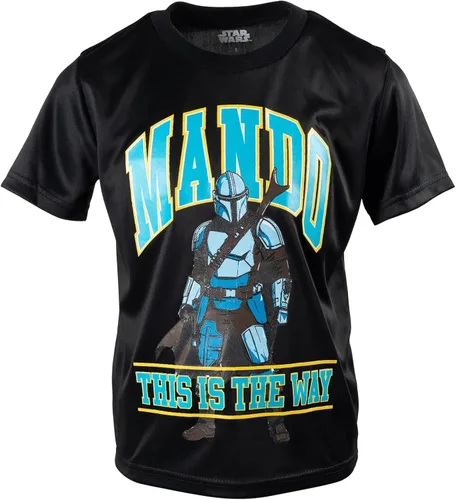 Vista 4 de STAR WARS The Mandalorian - Conjunto de 3 piezas camiseta sin mangas y pantalones cortos