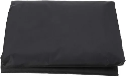 Vista 7 de ANMINY - Fundas impermeables para sillas de patio, color negro, Negro