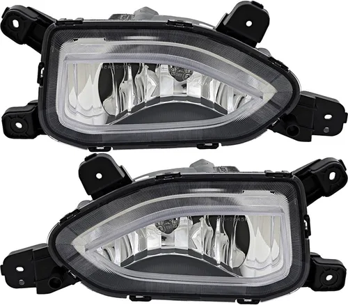 Vista 9 de Compatible con Hyundai Kona Limited/Ultimate Fog Light Lamp 2018 2019 2020 2021 pasajero lado derecho