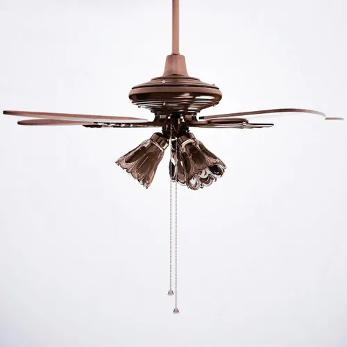 Vista 7 de Paquete de 4 extensores de cadena para ventilador de techo, cada cadena tiene una longitud de 39 pulgadas (3.3 ft) con 8 conectores, bola de cuentas