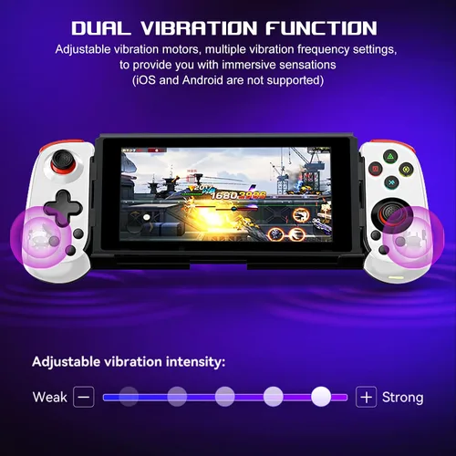 Vista 5 de arVin Wireless Controller for iPhone/iPad/iOS/Android/Tablet/PC/Switch, Phone Game Controller Joystick for Xbox Cloud Gaming/PS Remote Play/Steam