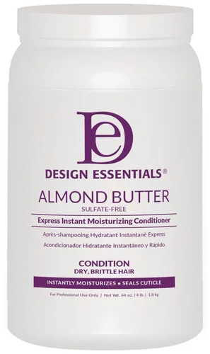 Vista 6 de Design Essentials Acondicionador hidratante instantáneo Almond Butter Express, 32 onzas
