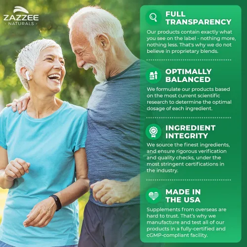 Vista 6 de Zazzee Citicoline CDP Colina 300 mg, 120 cápsulas veganas, veganas, sin OMG y totalmente naturales, grado premium, contiene estabilizadores orgánicos