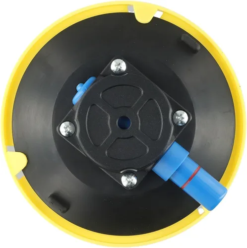 Vista 9 de Ventosa de vidrio Ventosas de vacío de 6 pulgadas para levantar vidrio grande con base de montaje de bomba de mano, para herramienta de ventosa