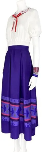 Vista 3 de Dolores Luisa Costume Dress for Women Madrigal Family Halloween Cosplay Party Dress Up Suit Adutls