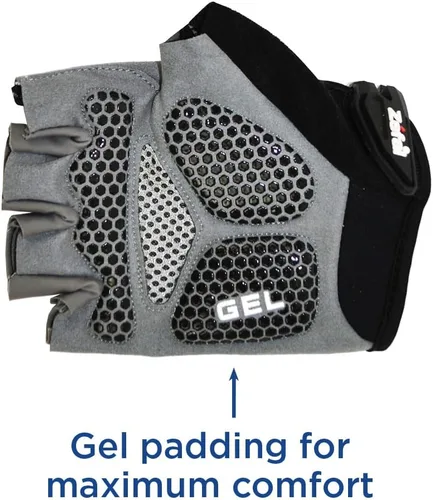 Vista 3 de Zefal Guantes de bicicleta unisex de gel cómodos y sin dedos, transpirables y ajustables, tallas S-XL