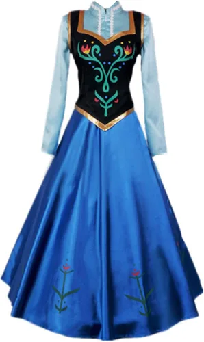 Vista 2 de Ainiel Disfraz de princesa para mujer, disfraz de Halloween