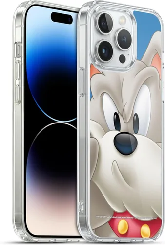 Vista 25 de Head Case Designs Funda de gel de cara completa con licencia oficial de Tom y Jerry Jerry [protección de grado militar] compatible con Apple iPhone