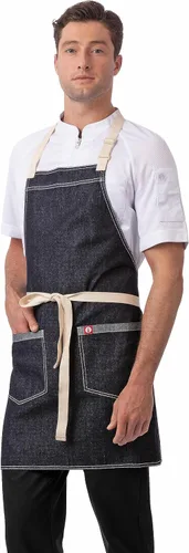 Vista 6 de Chef Works Unisex Ridgewood Denim Apron