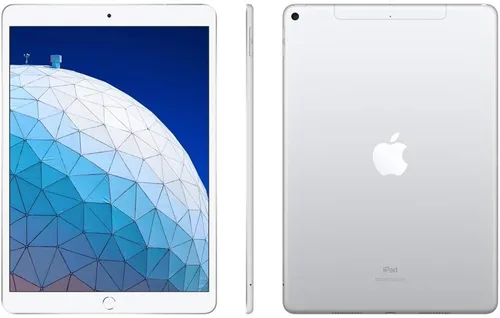 Vista 6 de Apple iPad Air, 10.5 pulgadas, Wi-Fi + celular, 64 GB, plateado (Renovado)