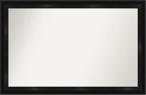 Vista 387 de Amanti Art Espejo personalizado, gran espejo de baño estrecho, espejo de pared o espejo de tocador de baño sobre el fregadero (24 x 24 pulgadas)
