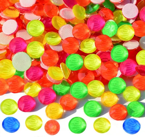 Vista 8 de Diamantes de imitación Hotfix SS10, 1440 unidades de diamantes de imitación de fijación en caliente para manualidades, ropa, decoración, cristal SS10