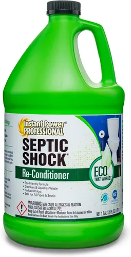Vista 9 de Instant Power Reacondicionador de choque séptico, tratamiento de tanque séptico, limpiador de drenaje, removedor de obstrucciones líquido