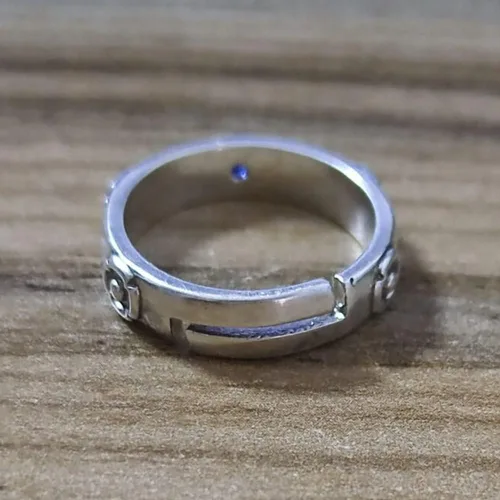 Vista 4 de Shopular Anillo de plata de castillo móvil de anime, anillos de Sophie, joyería de cosplay, regalo de cumpleaños de Navidad