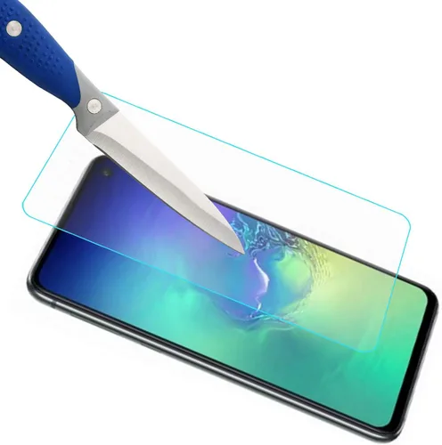 Vista 5 de Mr.Shield - Protector de pantalla de vidrio templado para Samsung Galaxy S10e (3 unidades) Vidrio de Japón con dureza 9H