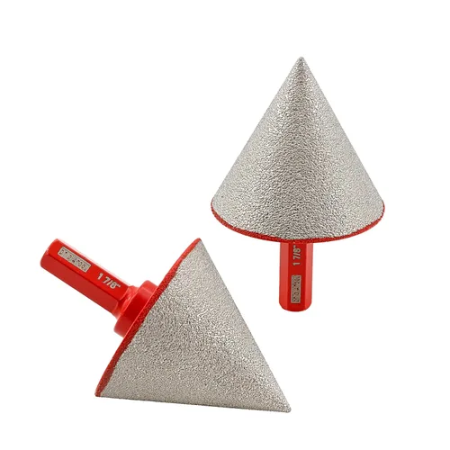 Vista 20 de DT-DIATOOL Brocas biseladas de diamante - Broca de corona de diamante de 4/5 pulgadas x 5/8"-11 rosca para agrandar, recortar, dar forma a agujeros