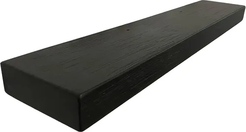 Vista 24 de joelsantiques Estantes flotantes de madera de 18 pulgadas para pared, 18 x Beige