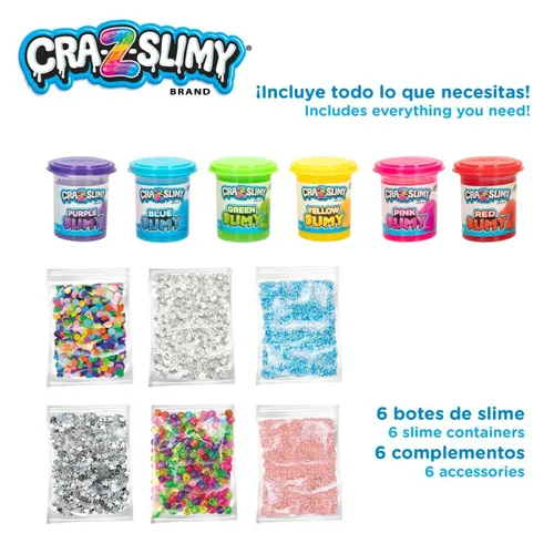 Vista 6 de Juego de Plastilina Cra-Z-Art Bold&Brights (6 Unidades) Slime