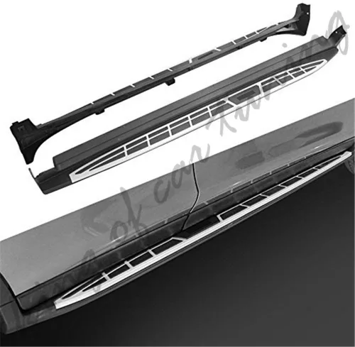 Vista 7 de Estribos de aluminio Estribos laterales Nerf Bars se adapta a Nissan X-Trail Rogue 2014 2015 2016 2017 2018 2019