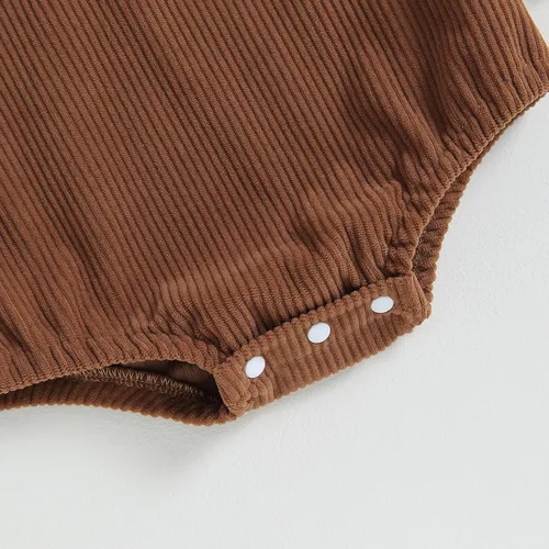 Vista 7 de Traje de Halloween para bebé recién nacido, overol sin mangas, con botones, ropa unisex de otoño