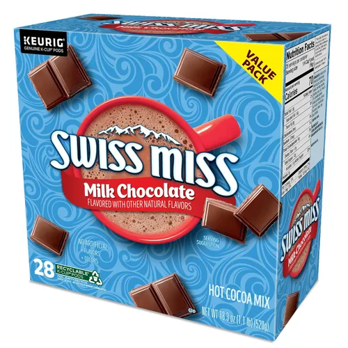 Vista 13 de Swiss Miss Cápsulas K Cup Keurig de Chocolate Caliente con Leche Monodosis, 28