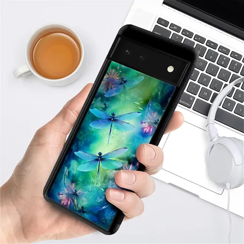 Vista 119 de Compatible con Google Pixel 4A 5G Mobile Case Creative Acrylic Panel trasero Silicona Protección Grip especialmente diseñado para Google Pixel 4A 5G