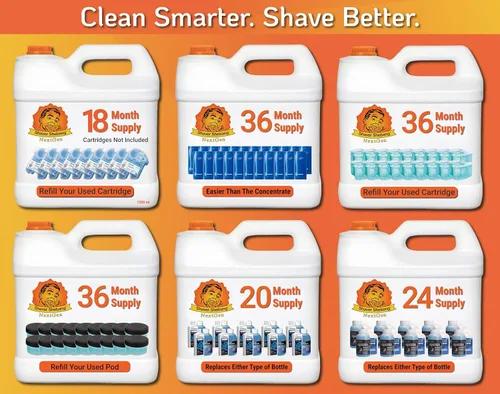 Vista 5 de 9 recargas de cartuchos Clean & Renew: 18 meses de afeitado limpio NextGen