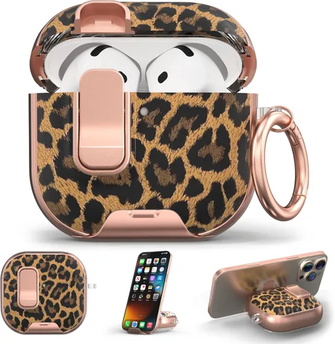 Vista 15 de Funda para Apple AirPods Pro 3 2025 con bloqueo de seguridad y soporte para negro - p