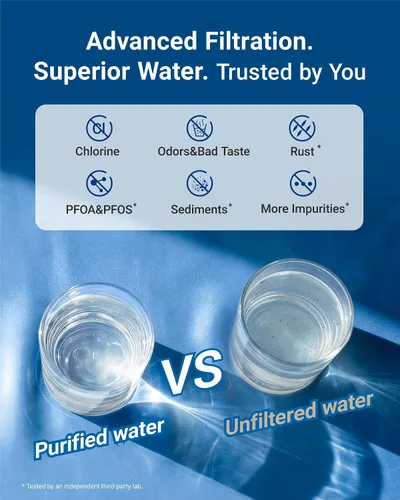 Vista 6 de AQUA CREST Filtro de agua para refrigerador UKF8001, compatible con Maytag UKF8001P, Whirlpool UKF8001AXX-750, UKF8001AXX, EDR4RXD1, 4396395