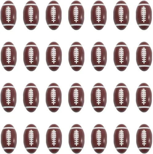 Vista 8 de Cuentas de artículos deportivos para hacer manualidades de joyería, Pequeño, Acrílico, Acrílico