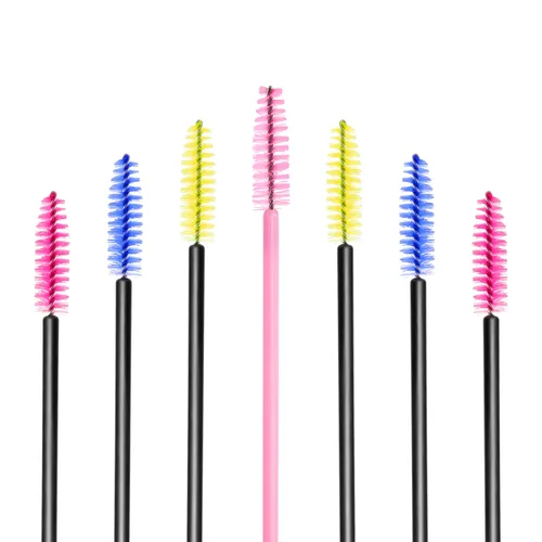 Vista 4 de 200 cepillos desechables para pestañas para extensión de pestañas, varitas de maquillaje para cejas para suministros de extensión de pestañas
