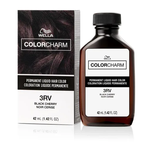 Vista 3 de WELLA Color Charm Color Charm - Tinte líquido permanente para el cabello para cobertura de canas, rojo