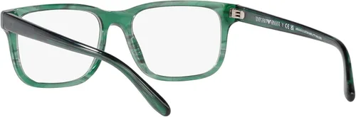 Vista 6 de Emporio Armani Gafas de sol rectangulares Ea3218 para hombre