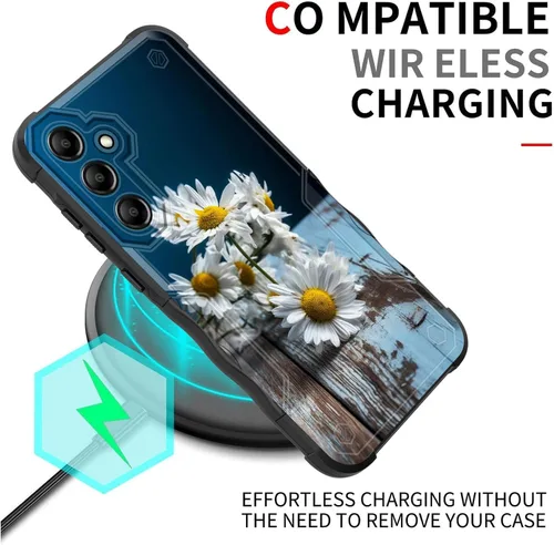 Vista 337 de Funda para Galaxy A14 5G, [Doble Capa][Protección contra Caídas de Grado Militar de 10 Pies] [Antideslizante] Funda Resistente a Prueba de Golpes