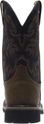 Vista 7 de WOLVERINE Botas de trabajo Wellington con punta de acero Rancher WPF para hombre