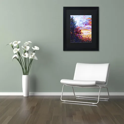 Vista 3 de Crescendo by Mandy Budan - Marco (11 x 14 pulgadas), color negro mate