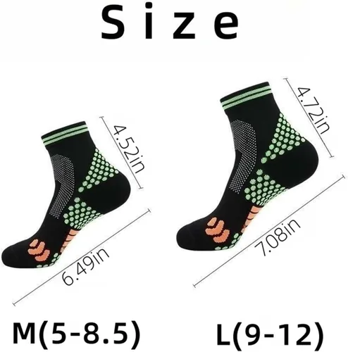 Vista 3 de VIPUDA HIGHERSOCKS 2023 - Calcetines de refuerzo de iones de titanio Schorl de infrarrojo lejano