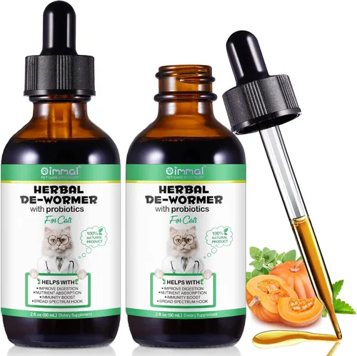 Vista 8 de Formulado específicamente para gatos, tratamiento natural de amplio espectro con probióticos, limpieza de hierbas, apoyo digestivo para todas las 1