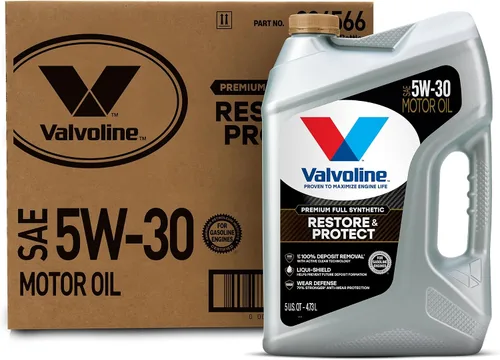 Vista 26 de Valvoline SynPower Full aceite sintético para motor, 1 Cuarto de galón, Ambar