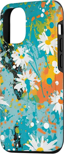 Vista 2 de Funda para iPhone 15 Splatter Daisies